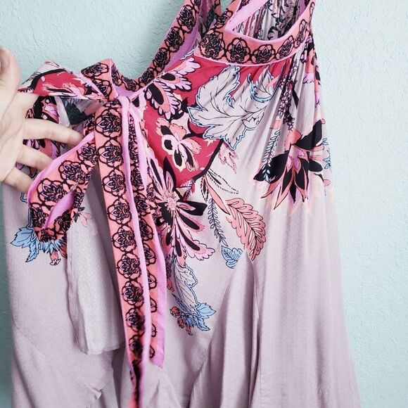 Free People Magic Garden Floral Wrap Slip - Picture 7 of 9